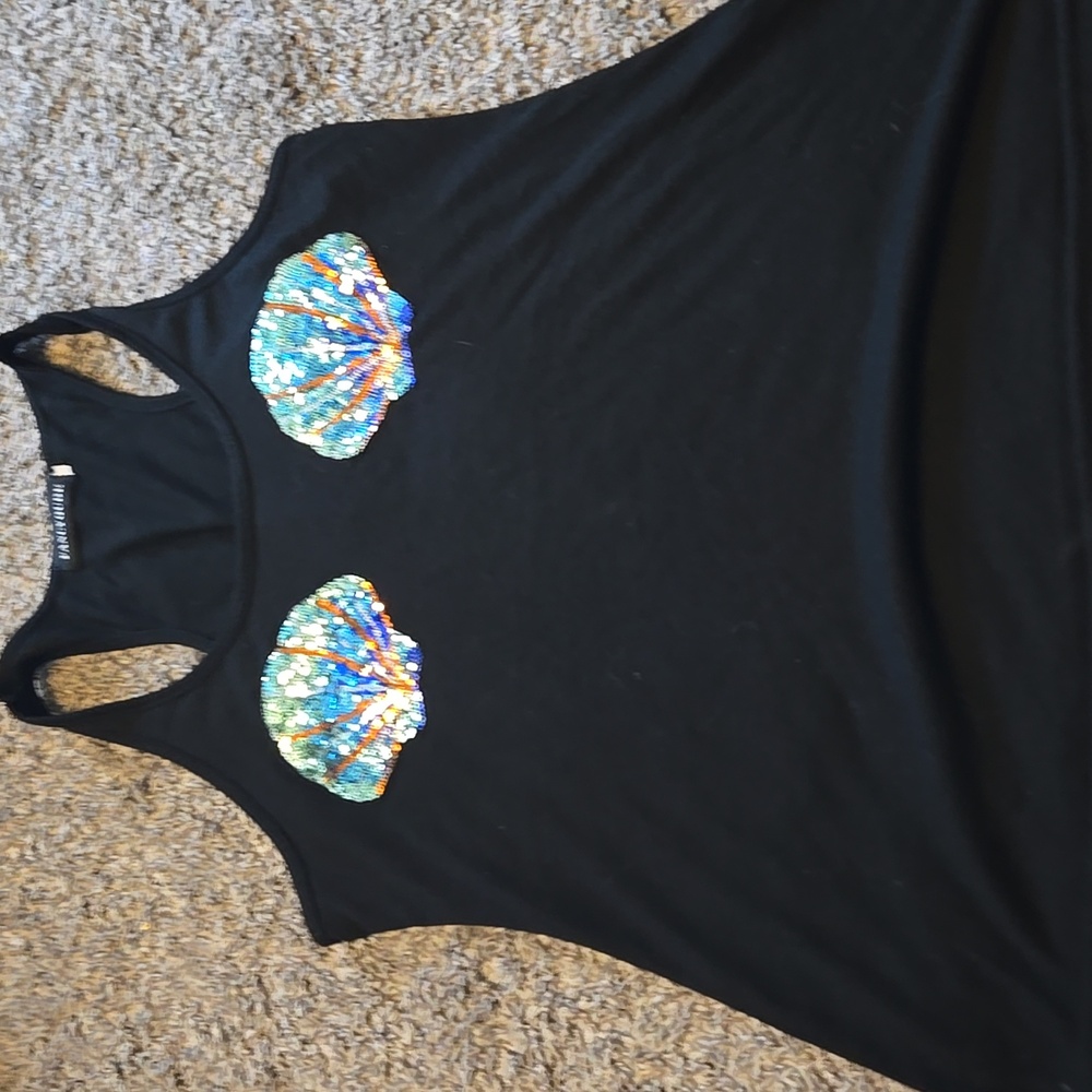 Shell Sequence Racerback Tank